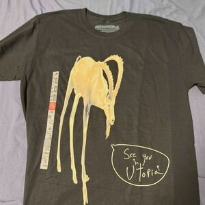 Travis Scott Cactus Jack Goat Tee (washed black)